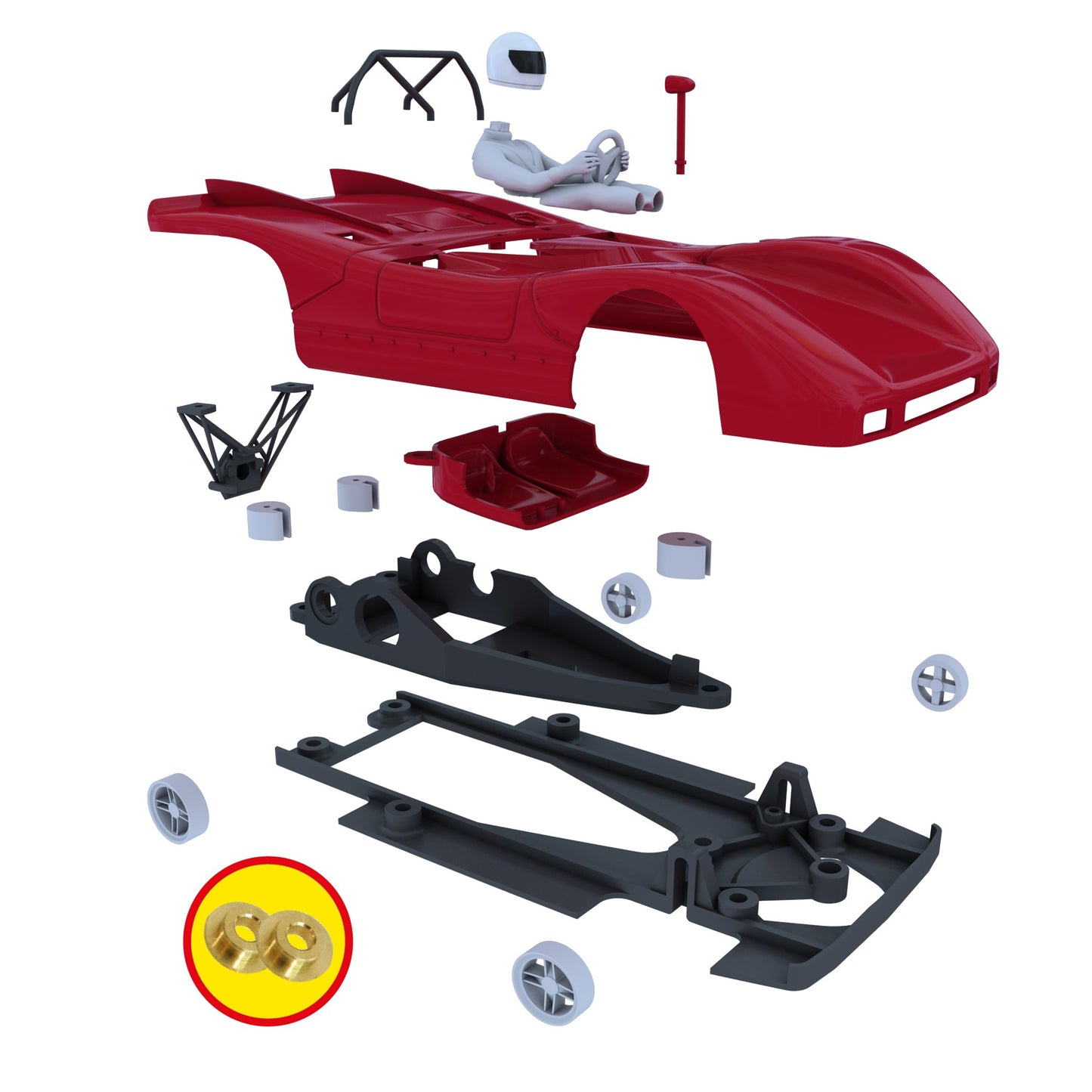 Fiat ABARTH 2000 KIT senza meccanica