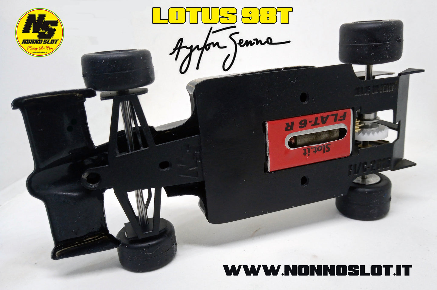 Lotus 98T Ayrton Senna