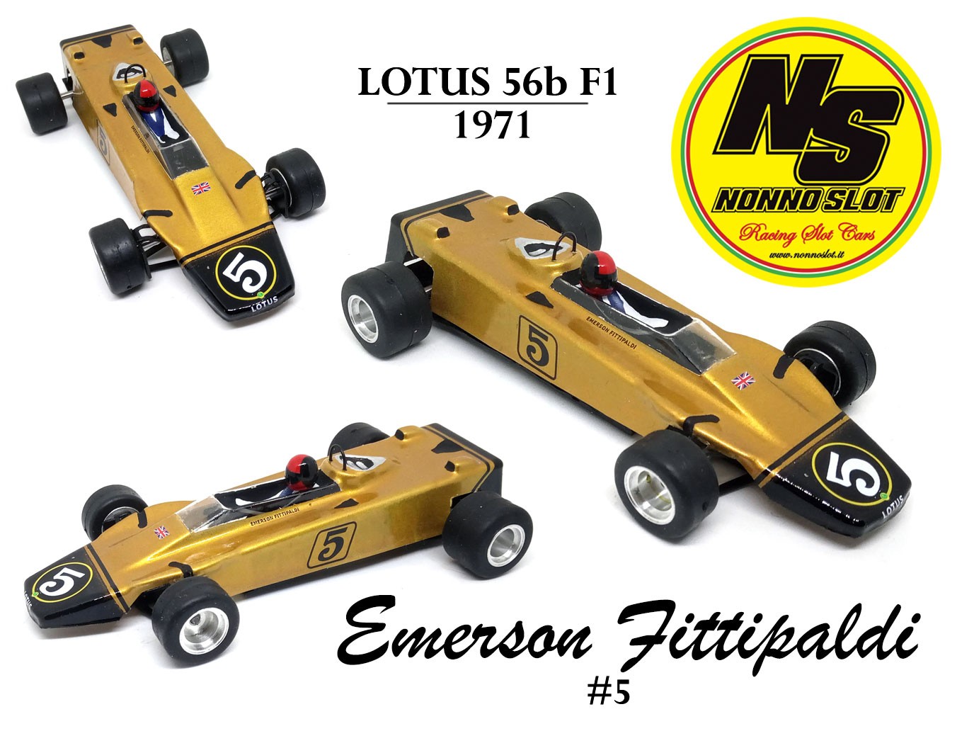 Lotus 56b 1971 Emerson Fittipaldi
